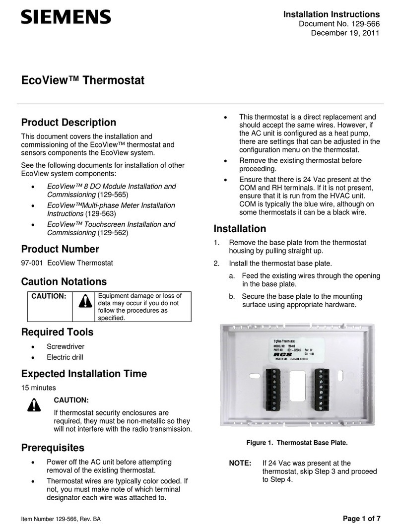 Siemens EcoView User manual