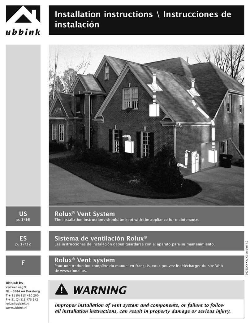 ubbink Rolux installation instructions
