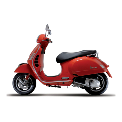 VESPA GTS Super 125 i.e. (2009) User manual