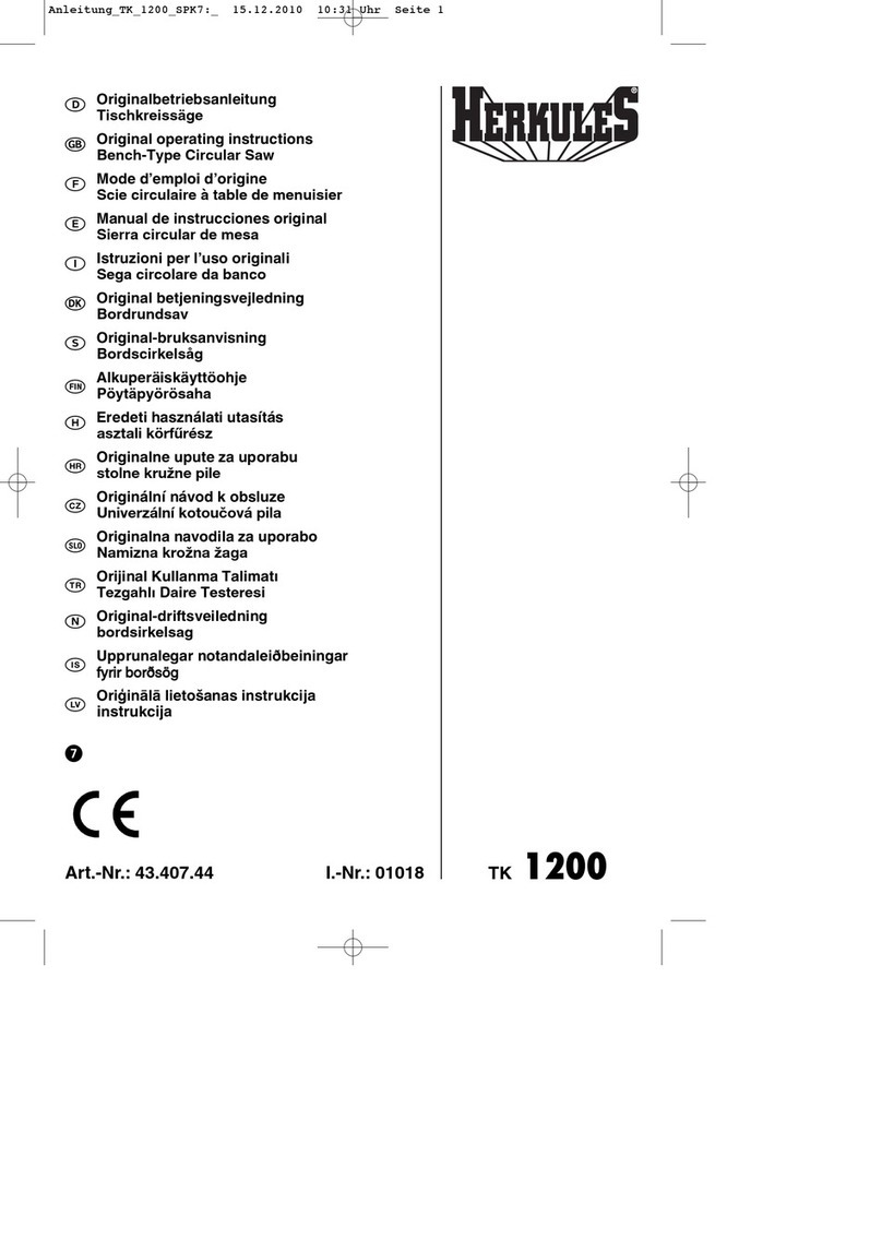 HERKULES TK 1200 Original operating instructions