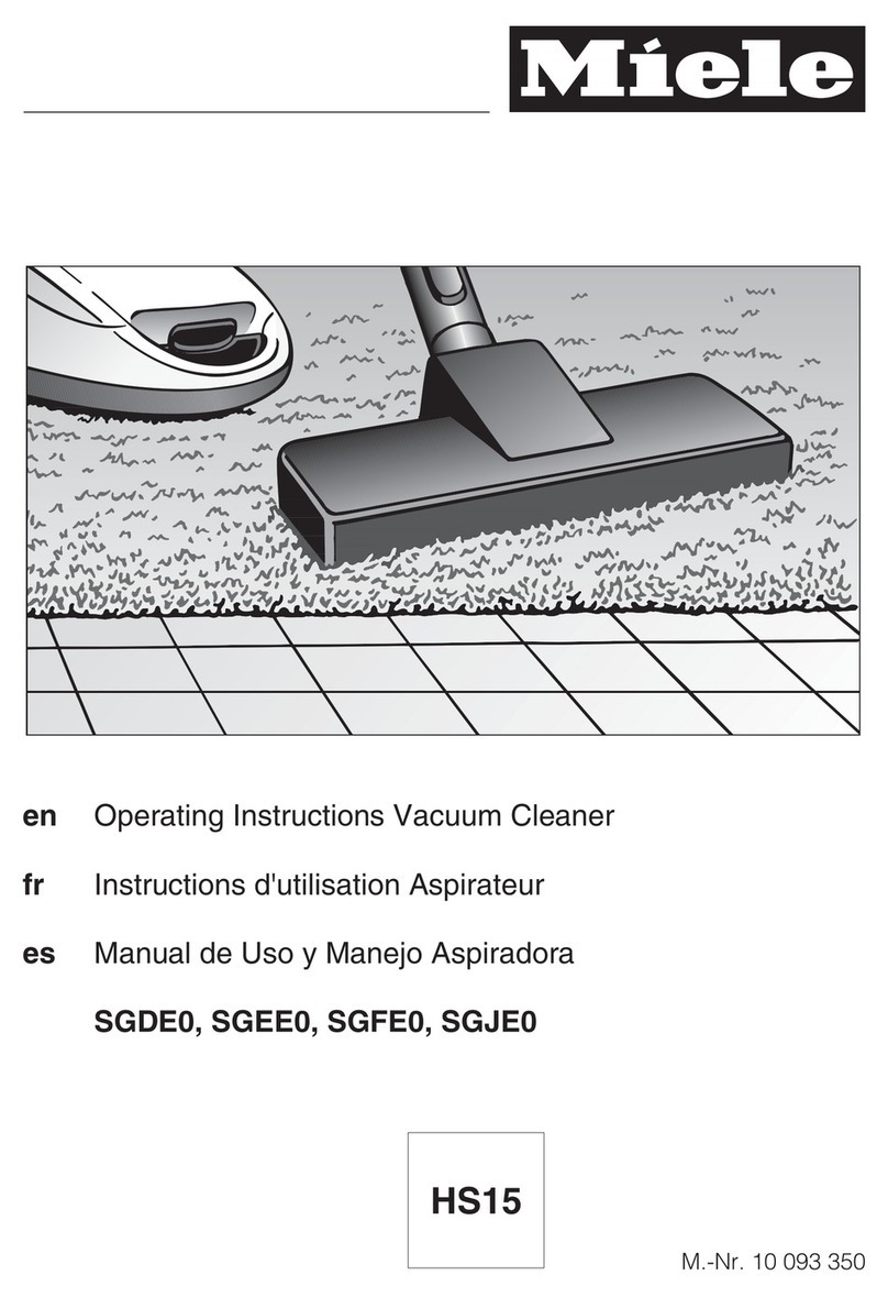 Miele SGDE0 User manual