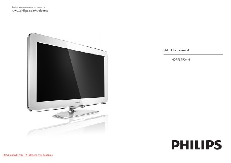 Philips 40PFL9904H User manual
