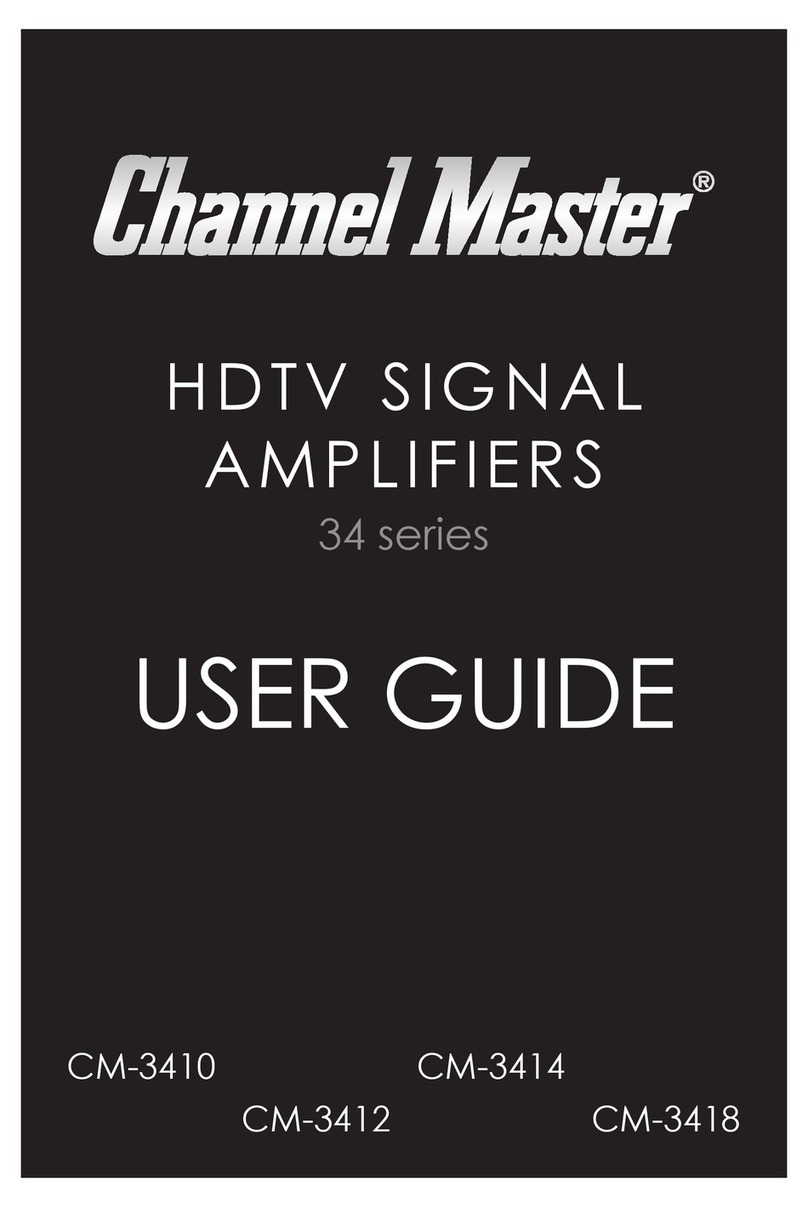 Channel Master CM-3410 user guide