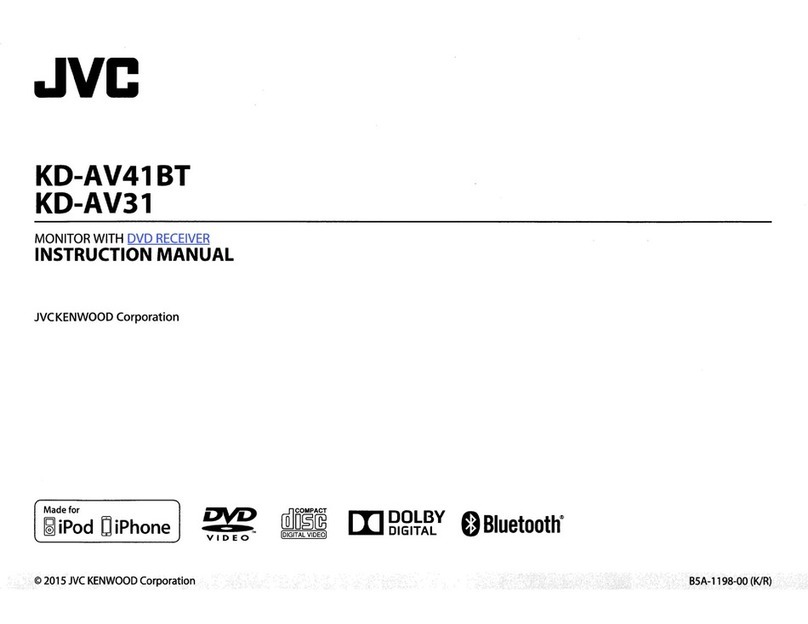 JVC KD-AV41BT User manual JVC KD-AV41BT User manual