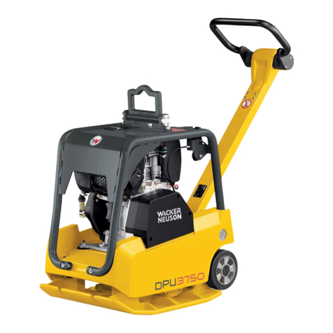 Wacker Neuson DPU 3050H Operator's manual