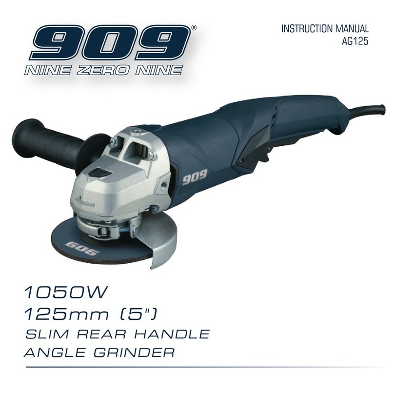 909 AG125 User manual