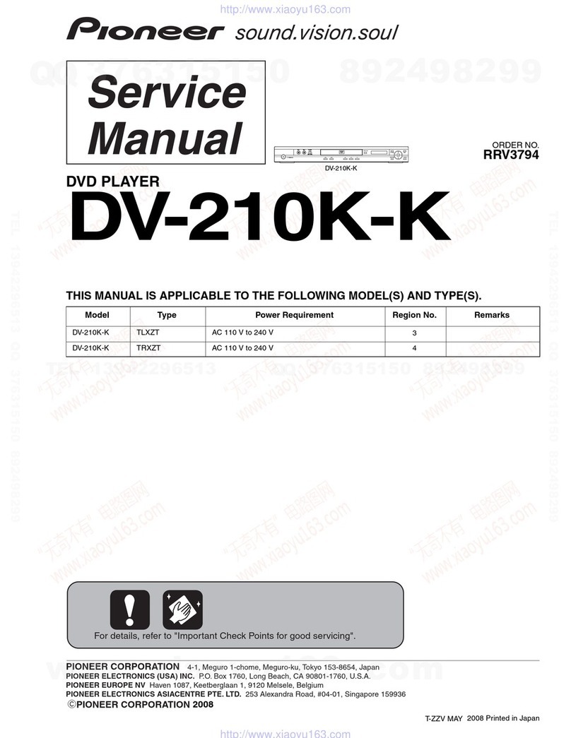 Pioneer DV-210K-K User manual