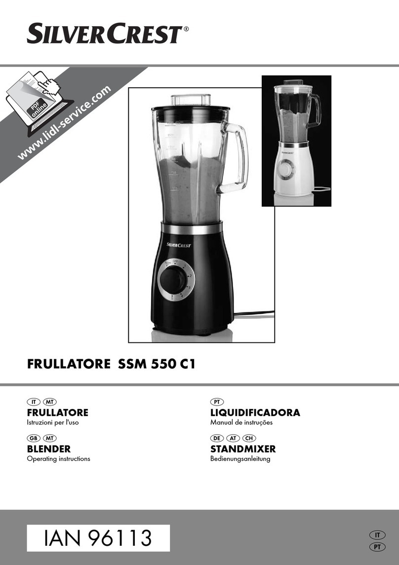 Silvercrest SSM 550 C1 User manual