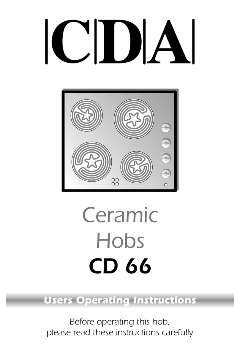 CDA CD 66 User operating instructions