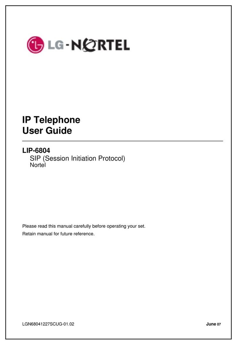 LG LIP-6804 User manual