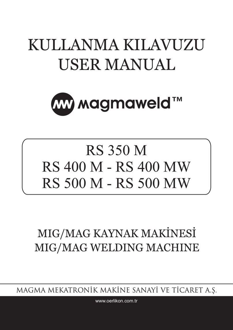 MAGNAWELD RS 350 M user manual