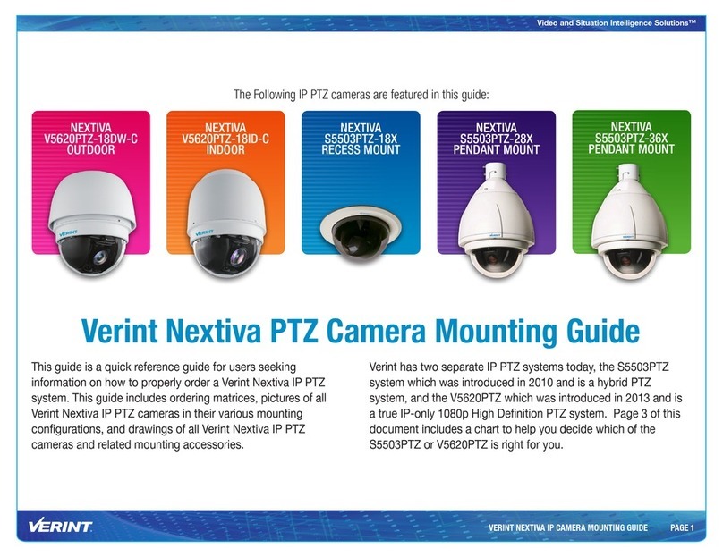 Verint Nextiva Mounting guide