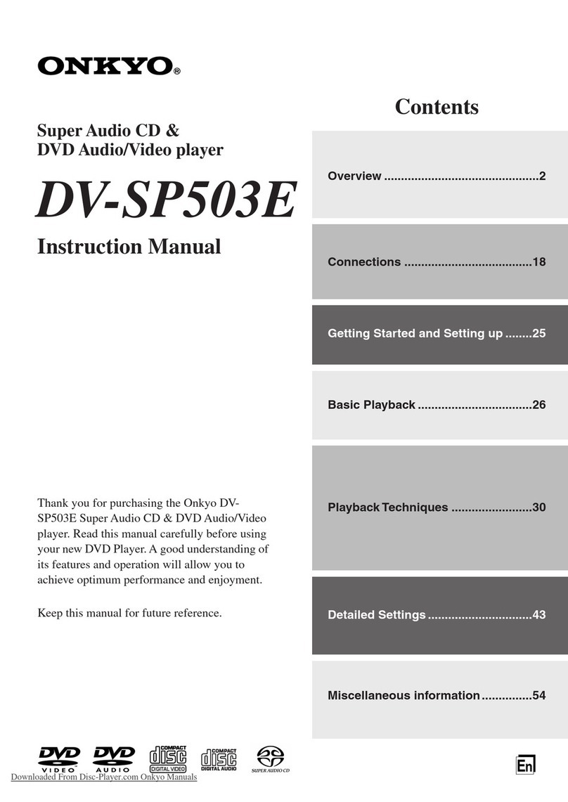 Onkyo DV-SP503E instruction manual