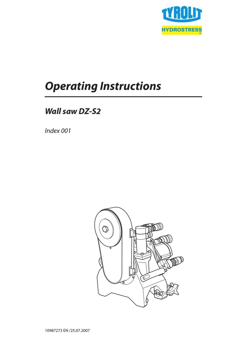 TYROLIT Hydrostress DZ-S2 operating instructions