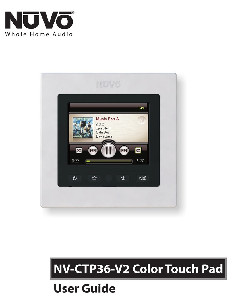 Nuvo NV-CTP36-V2 user guide
