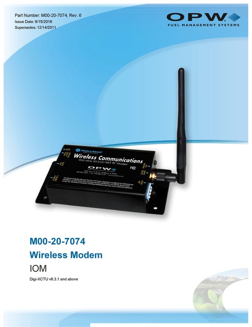 OPW M00-20-7074 User manual