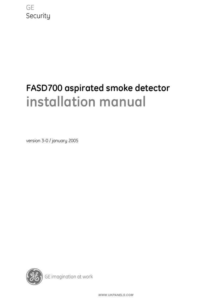GE Security FASD700 installation manual