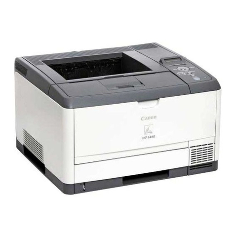 Canon Color imageRUNNER LBP3460 User manual