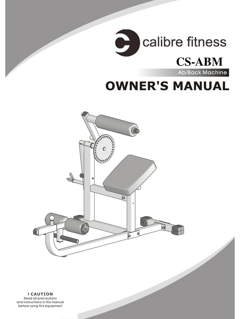 Calibre Fitness CS-ABM owner's manual