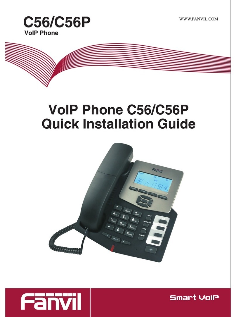 Fanvil C56 User manual