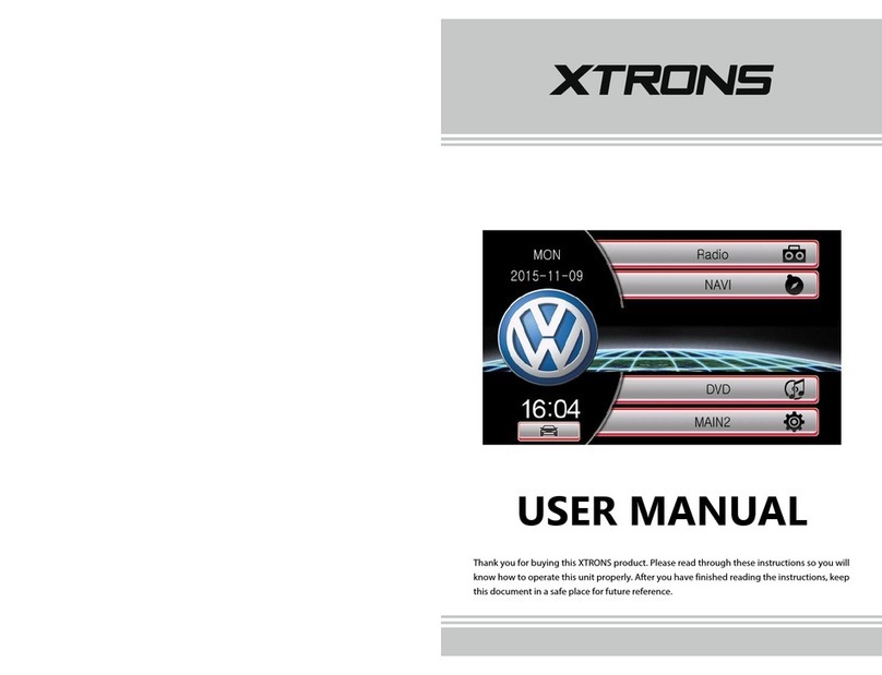 Xtrons D716GY User manual
