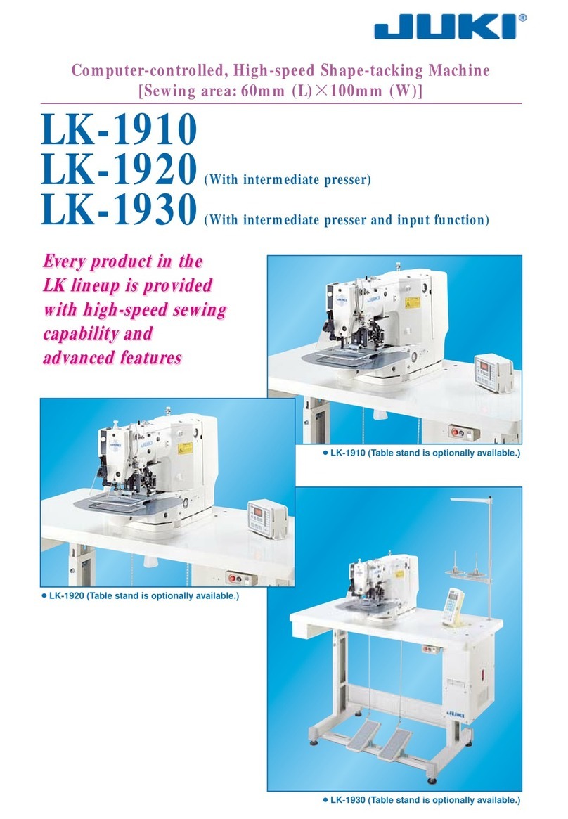 JUKI LK-1910 User manual JUKI LK-1910 User manual