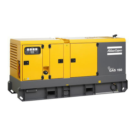 Atlas Copco QAS 150-200 Cud User manual