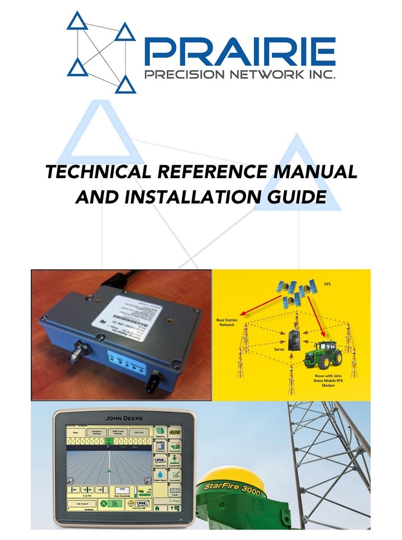 Prairie Labs Precision JDM-150 Technical reference manual