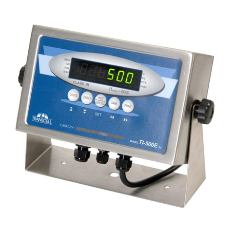 Transcell Technology TI-500E SS User manual
