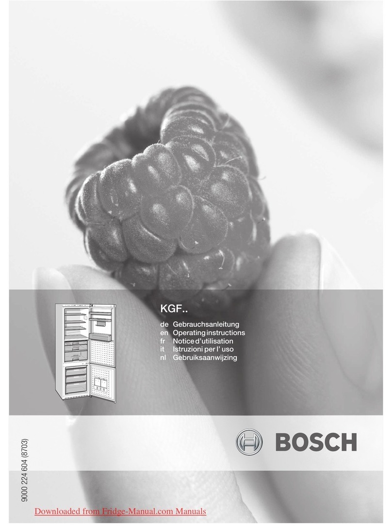 Bosch KGF39P90 User manual