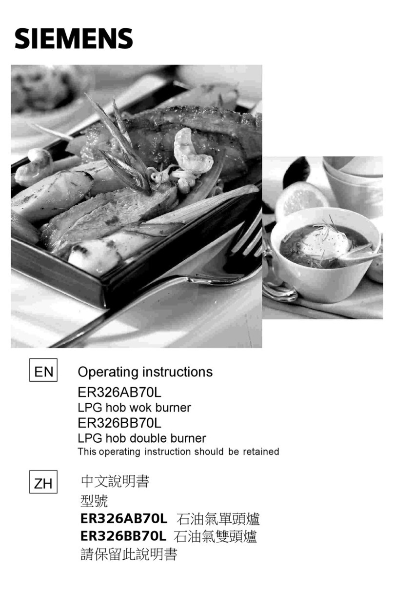 Siemens ER326AB70L operating instructions