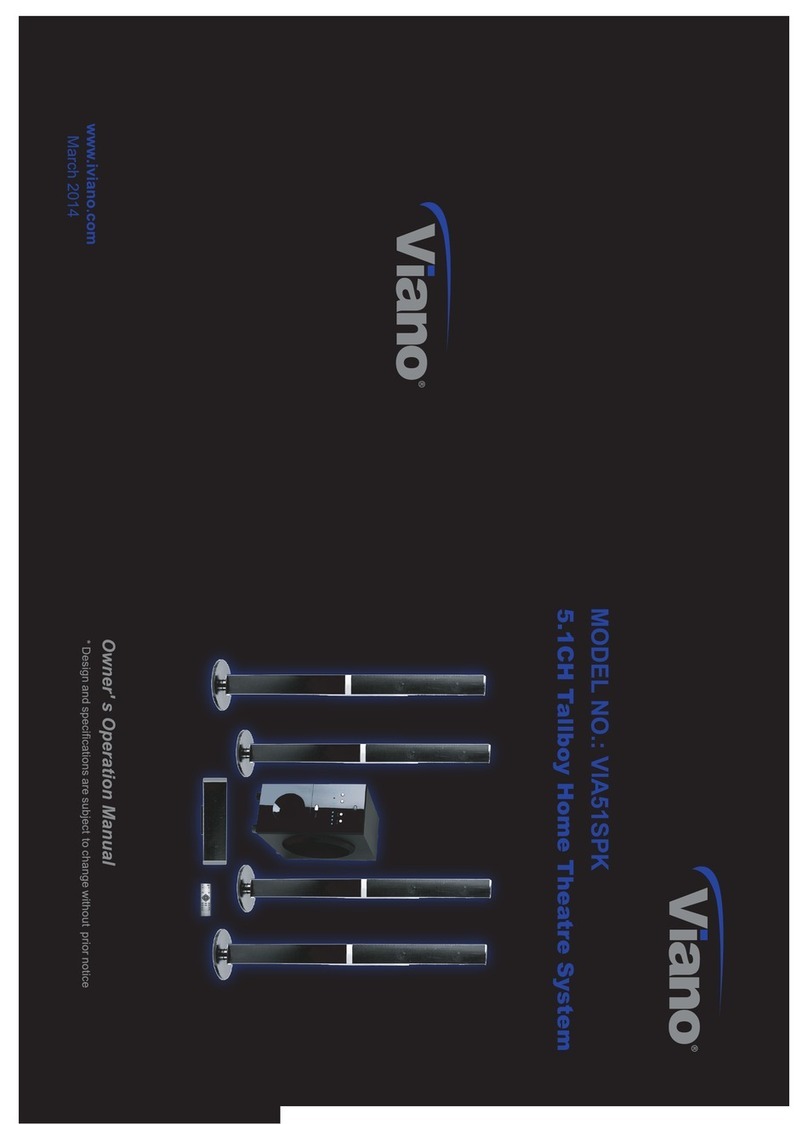 VIANO VIA51SPK Instructions for use