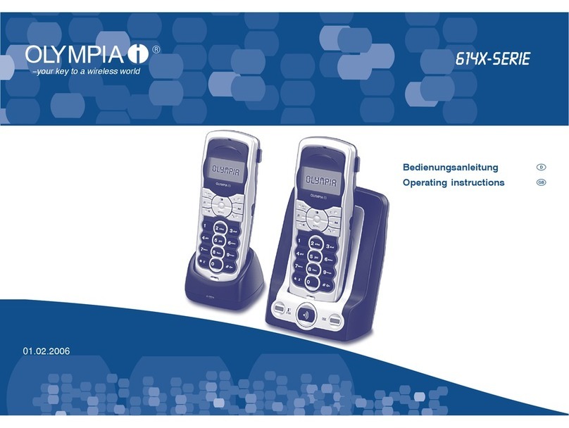 Olympia 614X series User manual