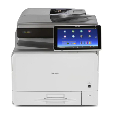 Ricoh MP C306 series User manual