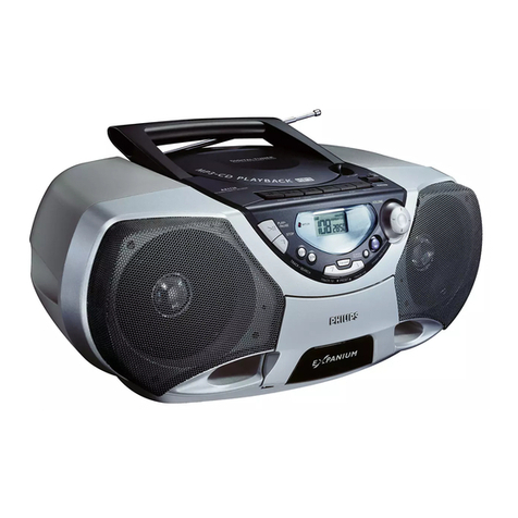 Philips AZ1138 User manual