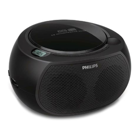 Philips AZ380/55/96/93/94 User manual