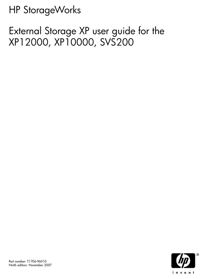HP StorageWorks XP12000 User manual HP StorageWorks XP12000 User manual