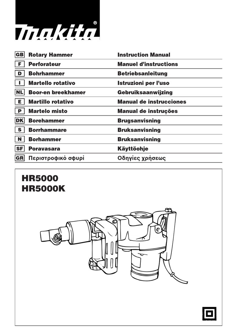 Makita HR5000 User manual