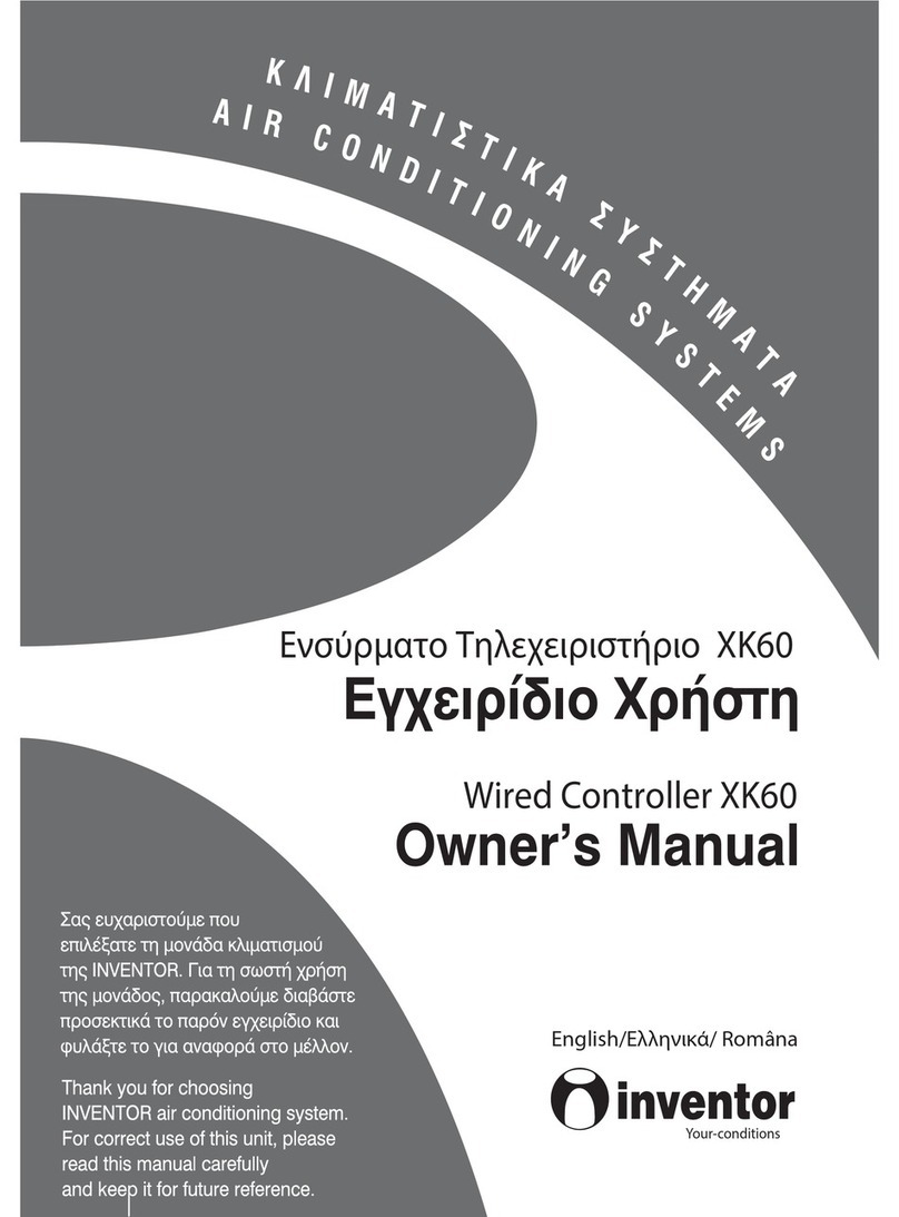 INVENTOR XK60 owner's manual