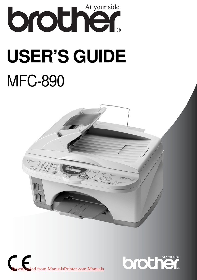 Brother MFC-890 User manual
