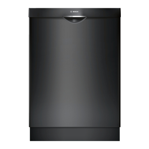 Bosch SHS5AV5#UC SERIES operating instructions