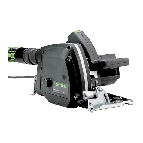 Festool PF 1200 E Alucobond Installation instructions