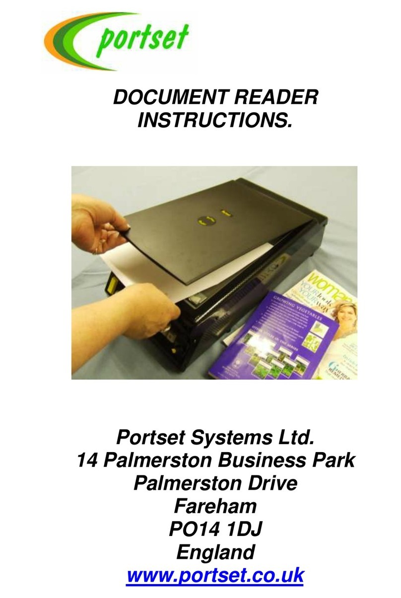 Portset Reade User manual