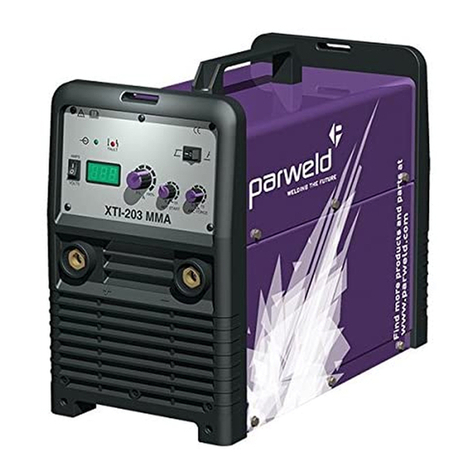 Parweld XTS 203 MMA Operator's manual