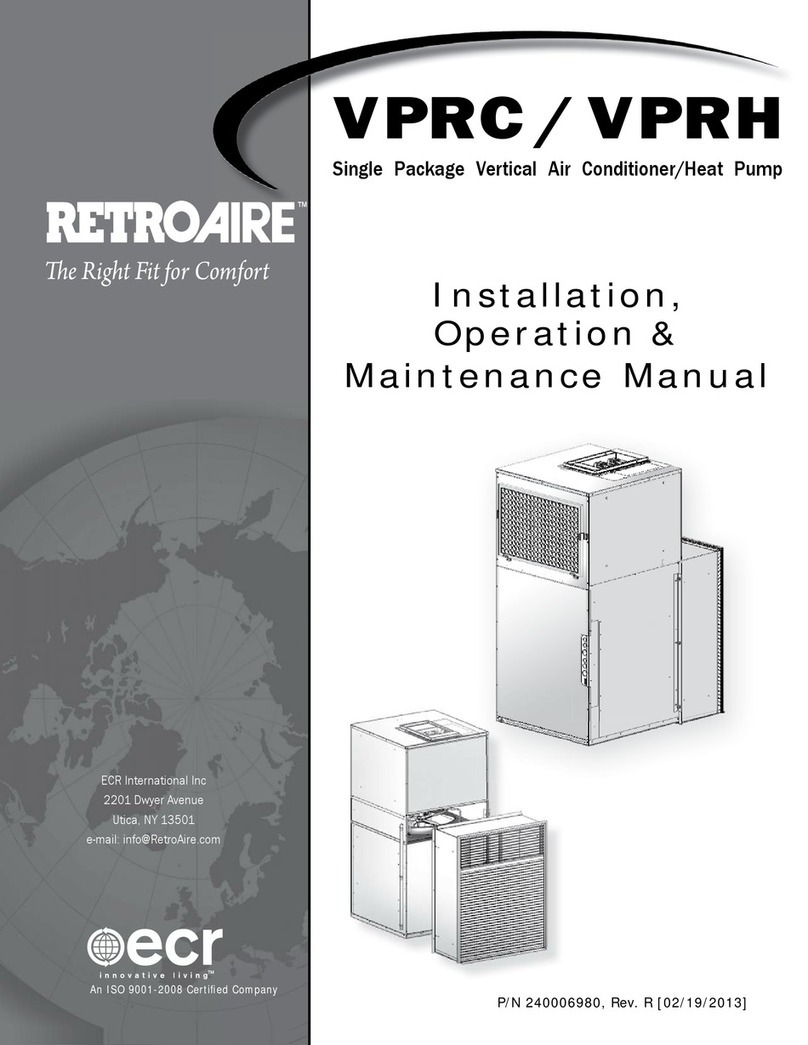 Retro Aire VPRC09 Instruction manual Retro Aire VPRC09 Instruction manual