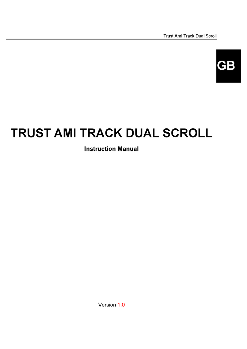 Trust Ami Track Dual Scroll User manual