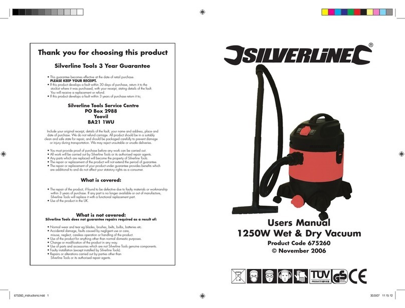 Silverline 675260 user manual