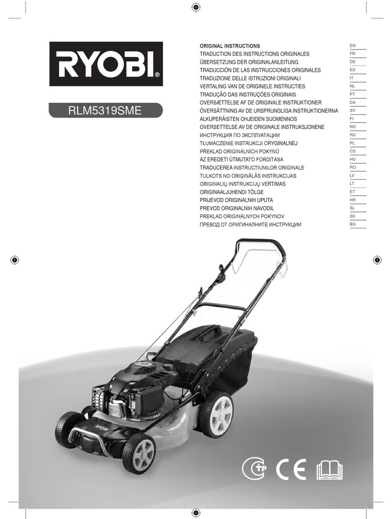 Ryobi RLM5319SME User manual