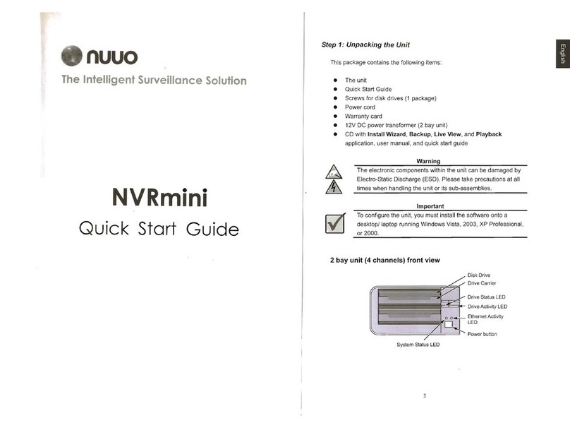 NUUO NVRmini quick start guide