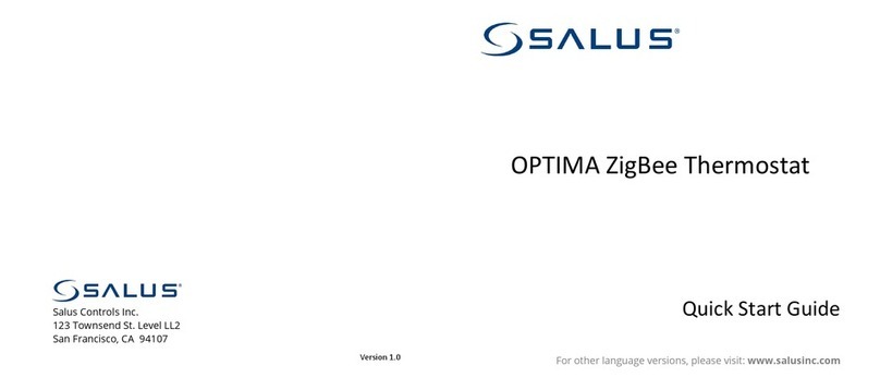Salus ZigBee User manual